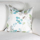 Coussin NATURE aqua par Marie Dooley Maison
