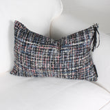 TWEED multi black cushion