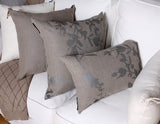 Foliage cushion by Marie Dooley