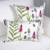 Oxalis cushion by Marie Dooley