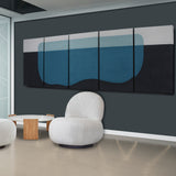 Murale ICEBERG par Marie Dooley Maison