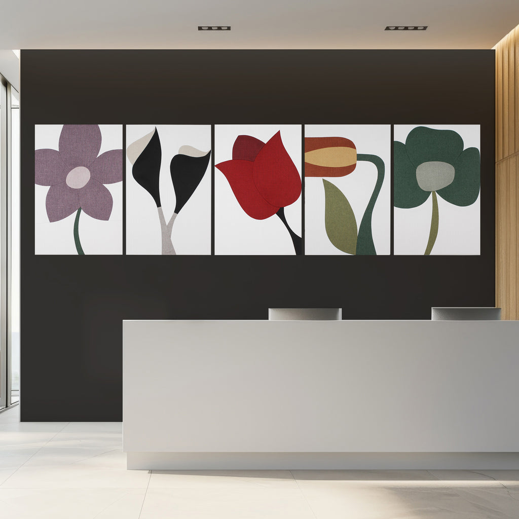 Botanical Tableau BOTANIC mural – Marie Dooley Maison