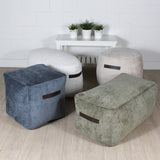 Square CANVAS ottoman