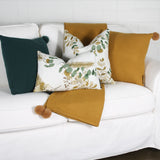 Coussin EUCALYPTUS JAUNE