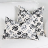 coussin brodé embroidered cushion Marie Dooley Maison
