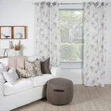 rideau floral drapery panel Marie Dooley Maison