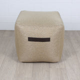 Pouf carré square tweed Marie Dooley Maison