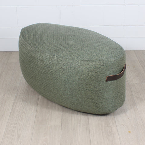 Pouf ovale oval tweed Marie Dooley Maison