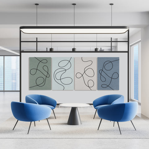 tableau textile artwork Marie Dooley Maison