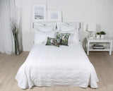 CHLOE coverlet and pillows