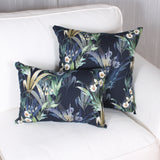 Clematis cushion by Marie Dooley