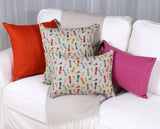Feathers cushion by Marie Dooley