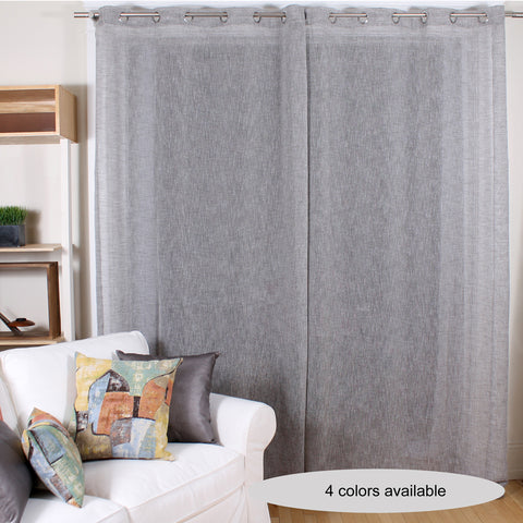 Linum curtain by Marie Dooley