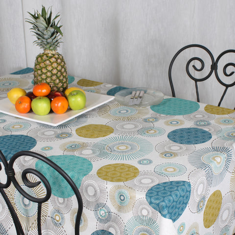 ALVARES blue tablecloth