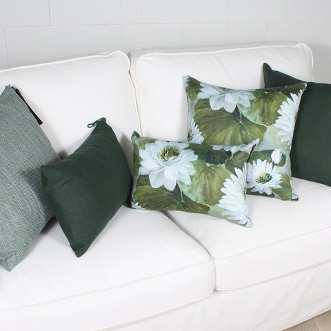 Nenuphar coussin cushion by Marie Dooley